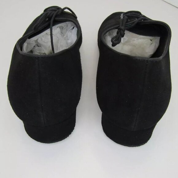 NEW PAOUL ITALY Mens Whisk Black Suede Ballroom Dance Shoes Standard Heel main image 4